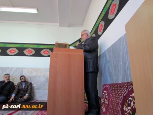 برگزاری مراسم رحلت جانگداز حضرت رسول اکرم (ص) و امام حسن مجتبی (ع) و شهادت امام رضا (ع ) در دانشکده فنی و حرفه ای شماره2ساری 2