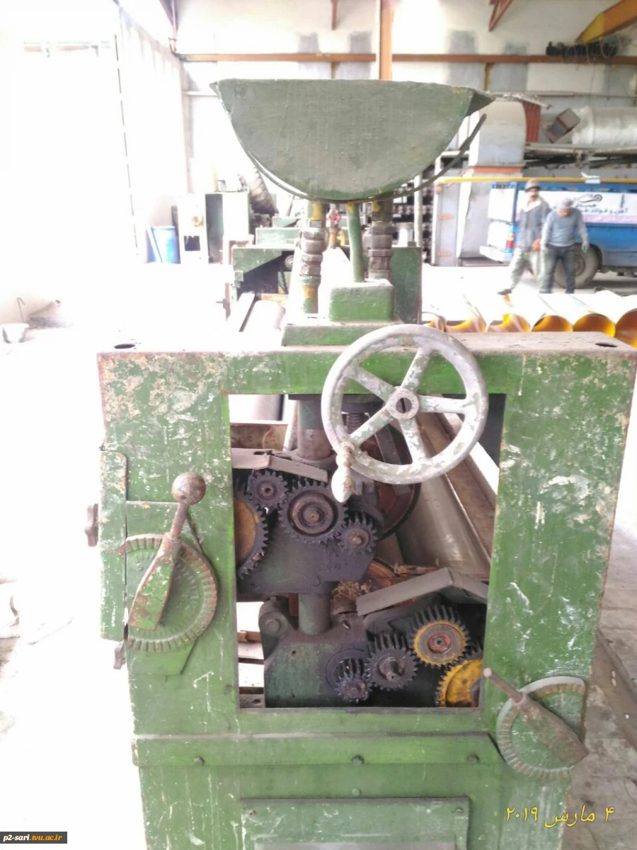 بازدید دانشجویان آموزشکده از کارخانه آمل روکش  4