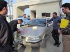 شعارنویسی اتومبیل به مناسبت محرم 4