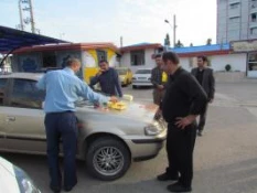 شعارنویسی اتومبیل به مناسبت محرم 5
